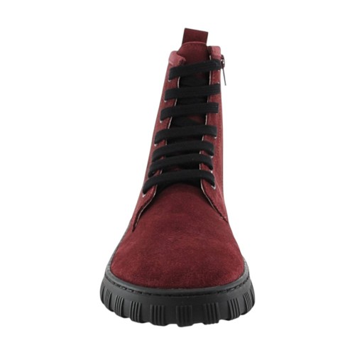 Botines Barefoot cordones Mum Aria Wine 2