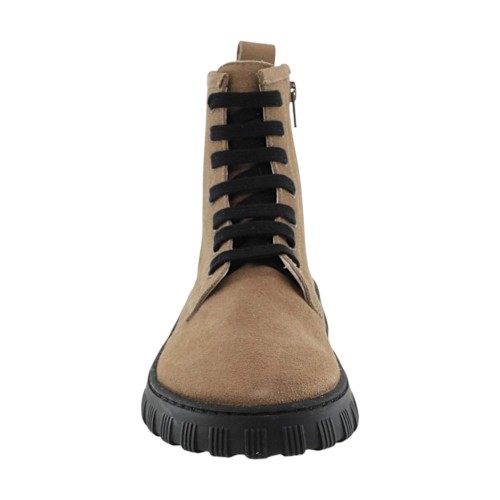 Botines Barefoot cordones Mum Aria Latte 2