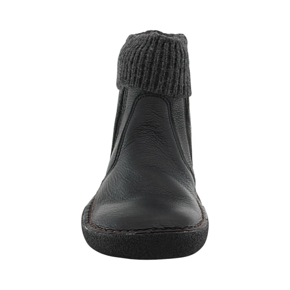 Botines barefoot El Naturalista Alpine Grass Tami Black calcetin
