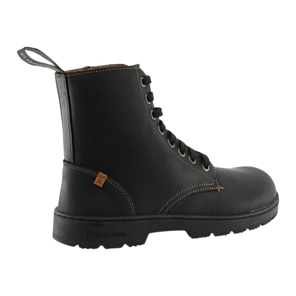 Botines barefoot El Naturalista Nomada elástico Black
