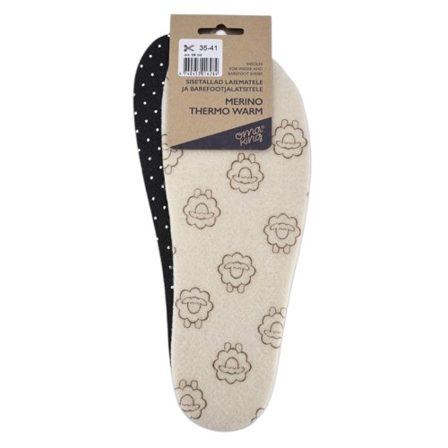 Plantillas recortables barefoot Omaking Lana Merino Térmico