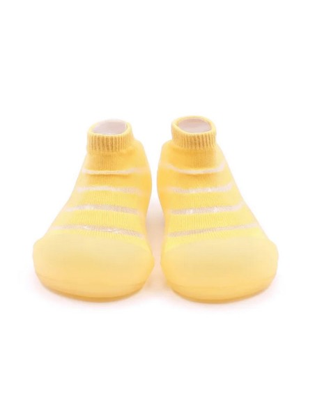 Calcetines Attipas See Through Amarillo.