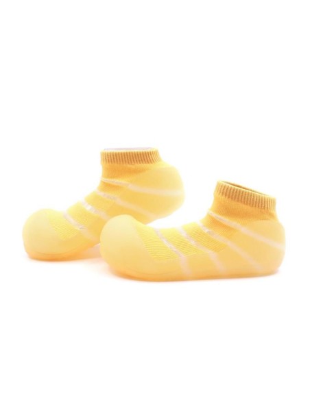 Calcetines Attipas See Through Amarillo.