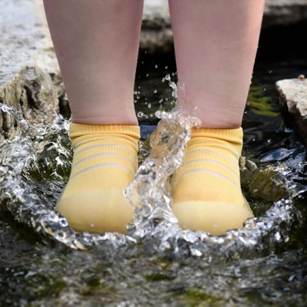 Calcetines Attipas See Through Amarillo.