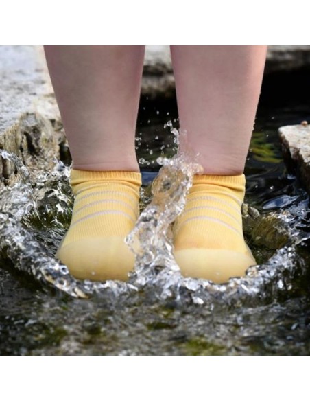 Calcetines Attipas See Through Amarillo.
