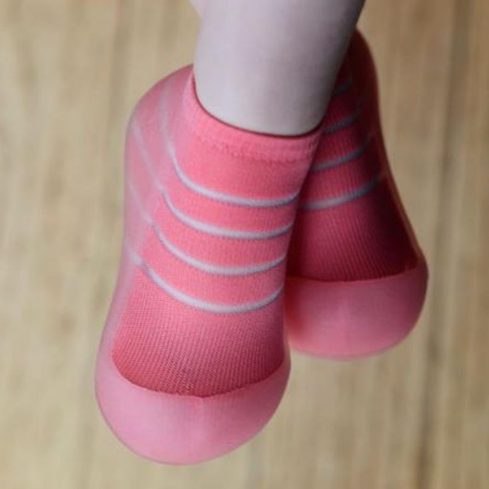 Calcetines Attipas See Through Rosa