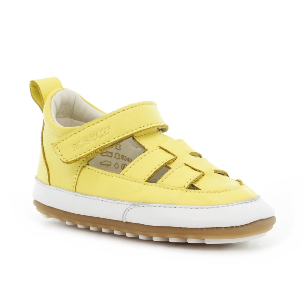 Zapatos bebé Miniz Amarillo