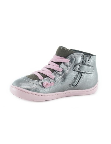Botines Camper Kids Peu Gris.