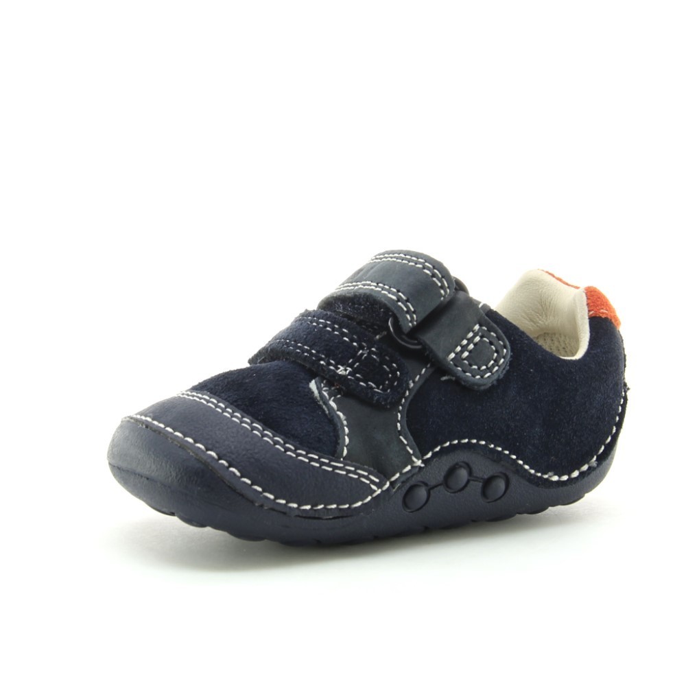 Zapatos Bebé Clarks Tiny Tom Azul