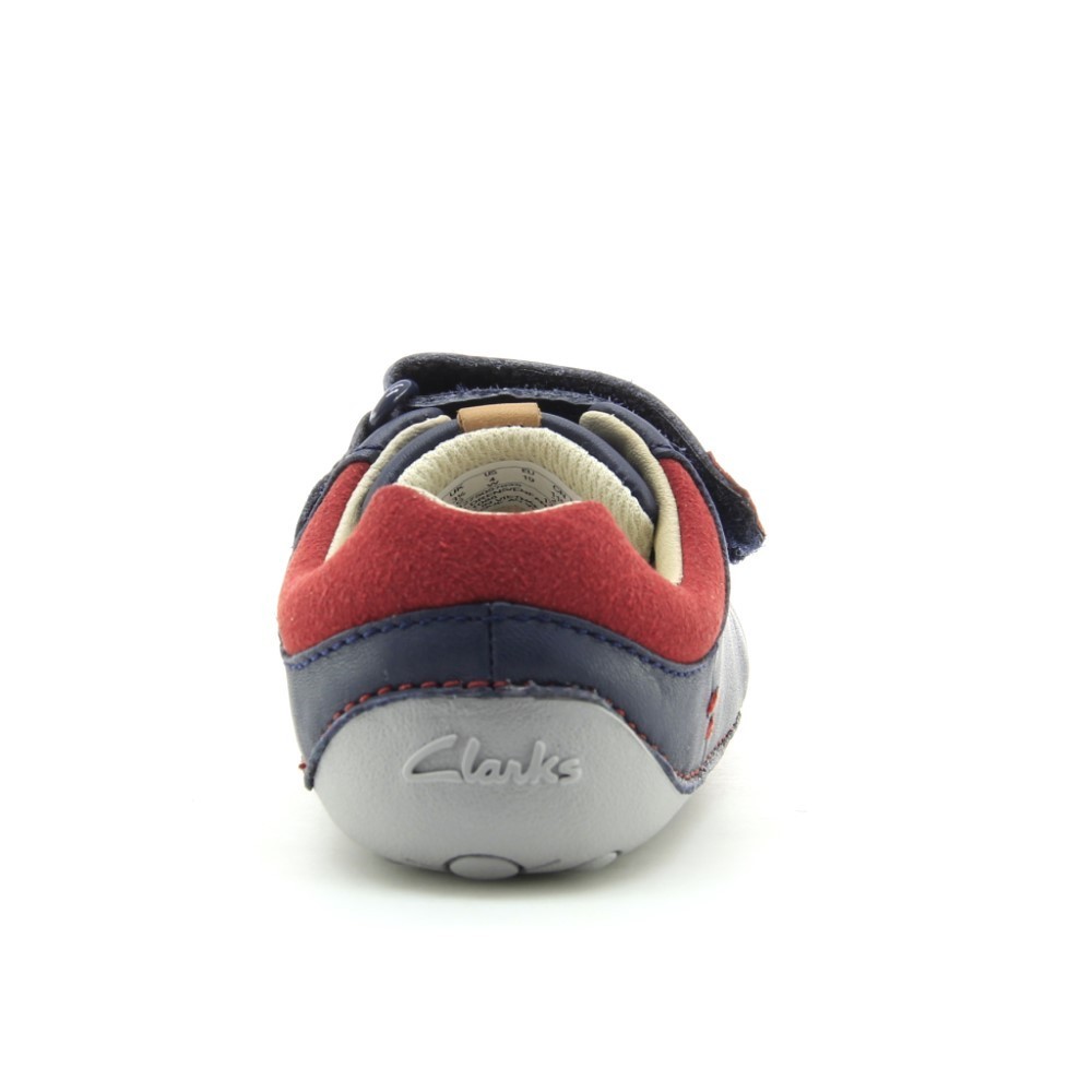Zapatos bebé Clarks Tiny Toby Azul