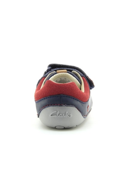 Zapatos bebé Clarks Tiny Toby Azul