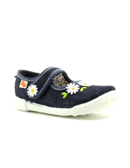 Merceditas de lona Vulladi 3481-084 Azul
