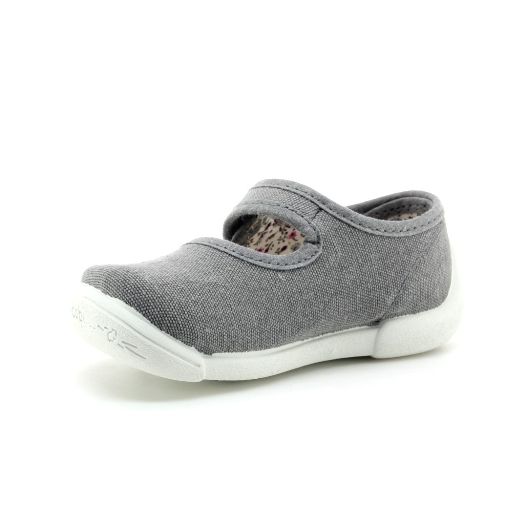 Merceditas de lona Vulladi 5777-558 Gris