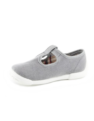 Zapatos lona Vulladi Picolo Gris