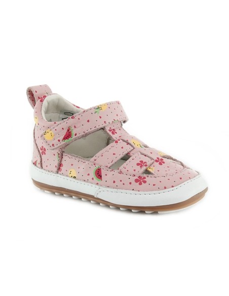 Sandalias Robeez Miniz Rosa