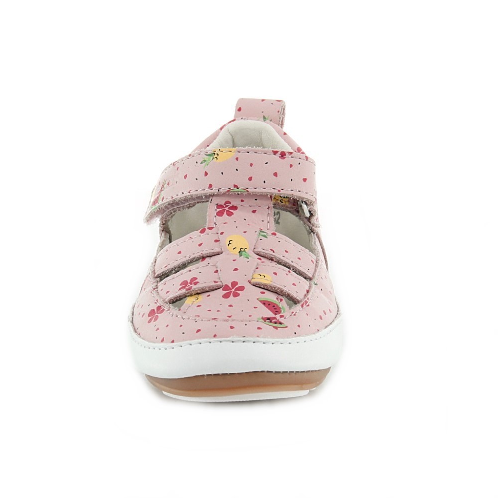 Sandalias Robeez Miniz Rosa