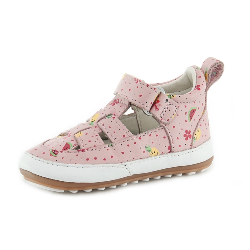 Sandalias Robeez Miniz Rosa