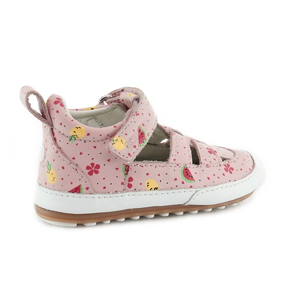 Sandalias Robeez Miniz Rosa