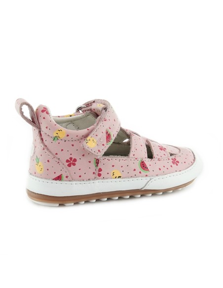 Sandalias Robeez Miniz Rosa