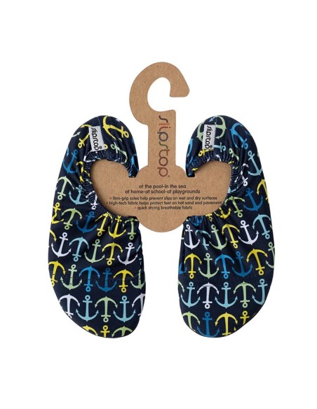 Escarpines SlipStop Anclas Azul