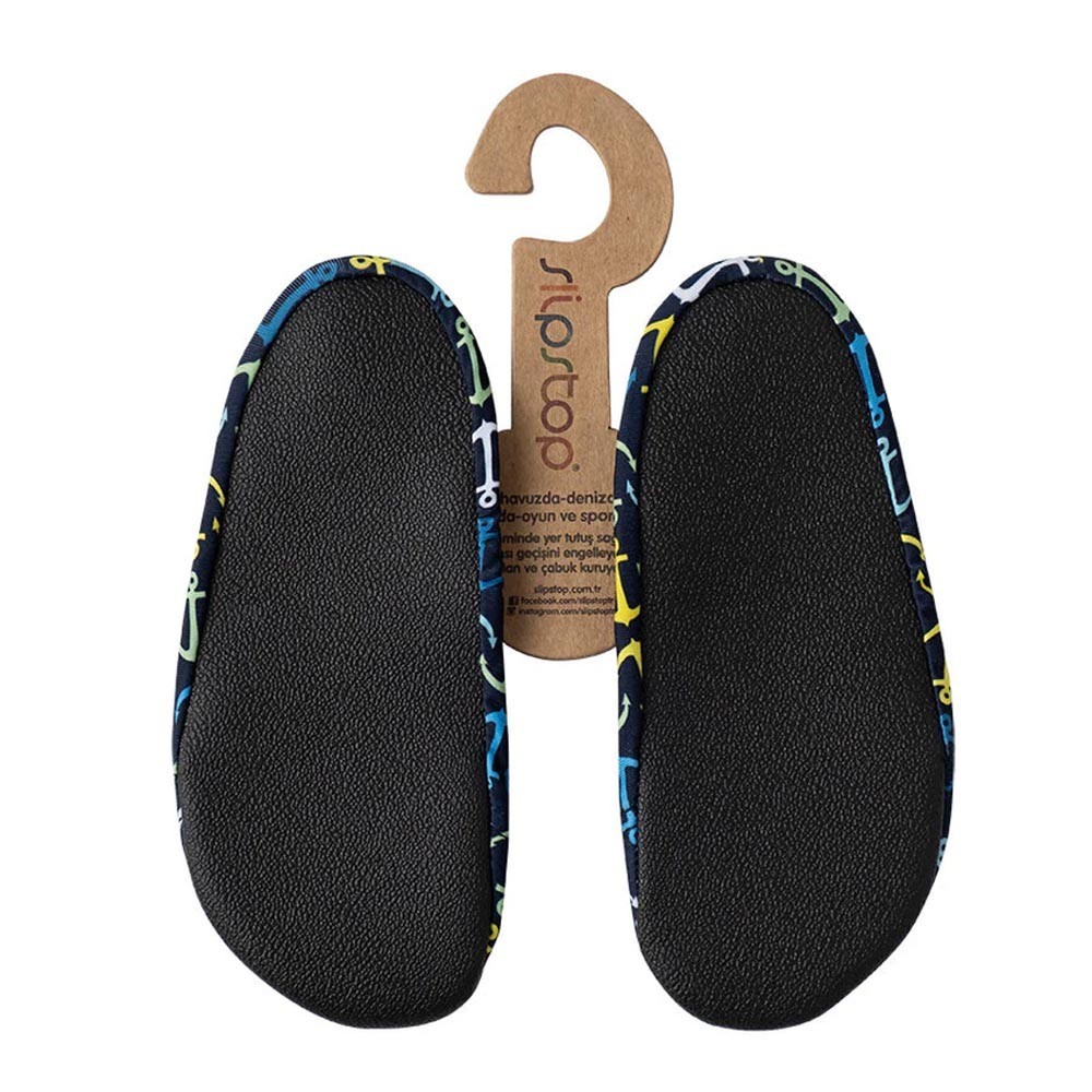 Escarpines SlipStop Anclas Azul