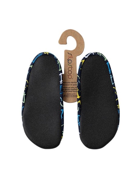 Escarpines SlipStop Anclas Azul