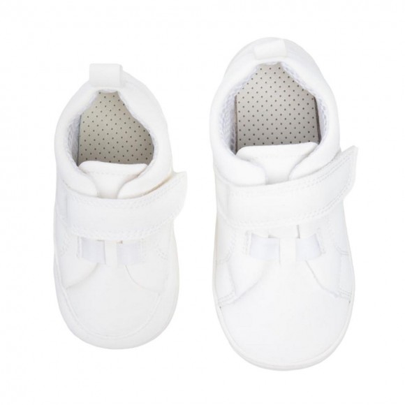 Zapatos Baby Lobitos Tiza Blanco