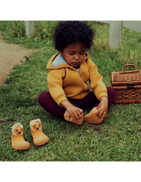 Zapatos Attipas Zootopia Lion Amarillo
