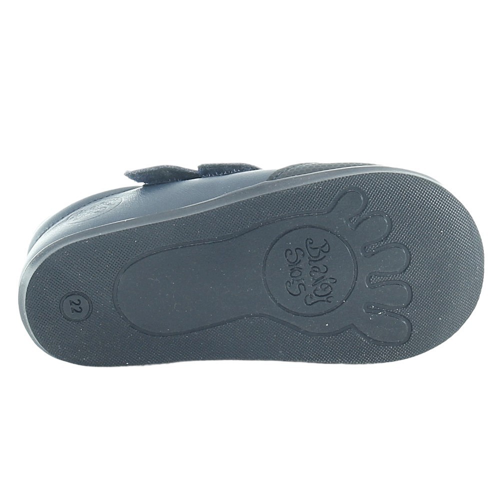 Zapato colegial respetuoso Blandy Shoes New School Azul