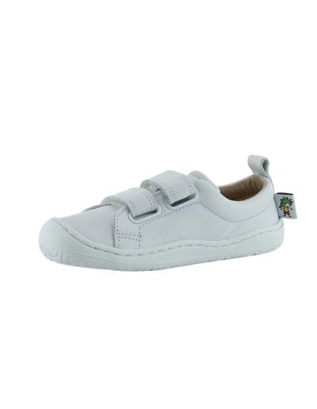 Zapatos deportivos respetuosos Poppis Nono Piel Blanco