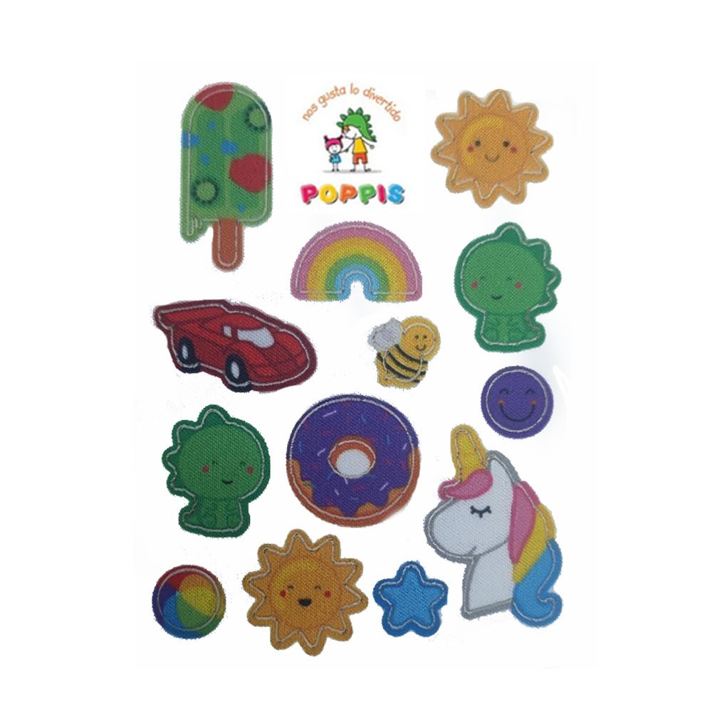 Pegatinas parta Poppis multidibujo 1