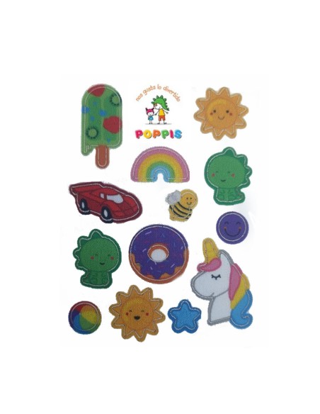 Pegatinas parta Poppis multidibujo 1