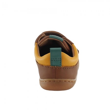 Zapatos Camper Kids Peu velcro Marrón