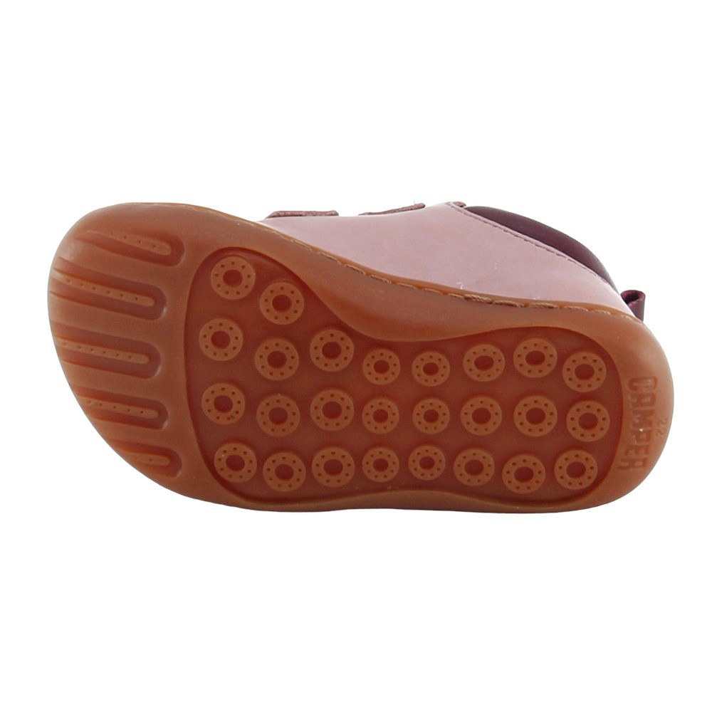Zapatos Camper Kids Peu velcro Rosa
