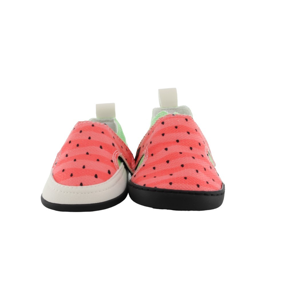Zapatillas de lona Baby Lobitos Sandía Rojo