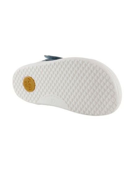 Cazado barefoot sandalia Flexi Nens 9030-R Jeans