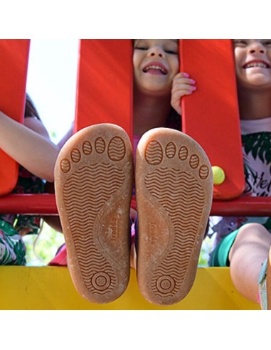 Zapatillas de lona Froddo Barefoot canvas Lila Flores