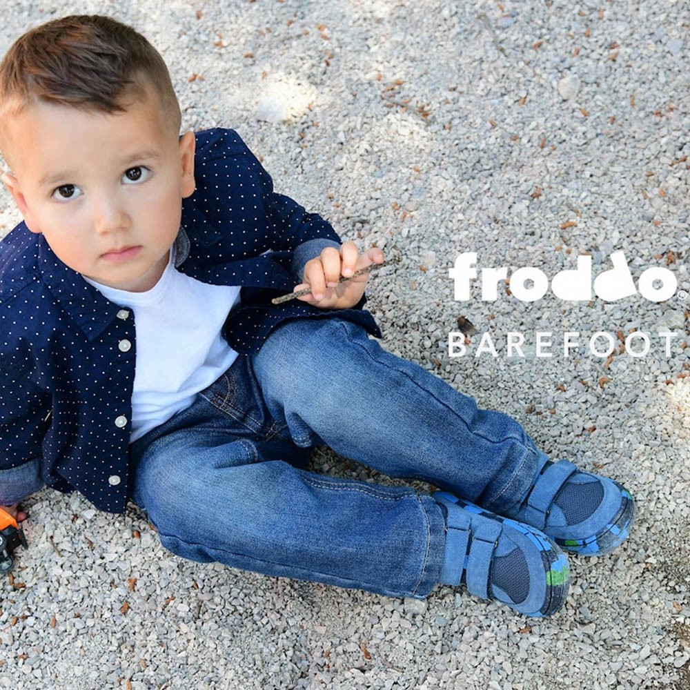 Zapatillas Froddo Barefoot D-Velcro Jeans