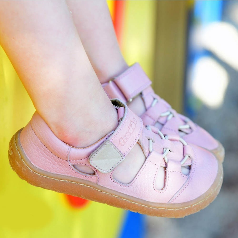 Sandalias Froddo Barefoot Elastic Rosa