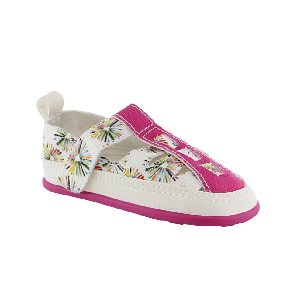 Sandalias Baby Lobitos Pompons Fucsia sandalias-baby-lobitos-pompons-fucsia