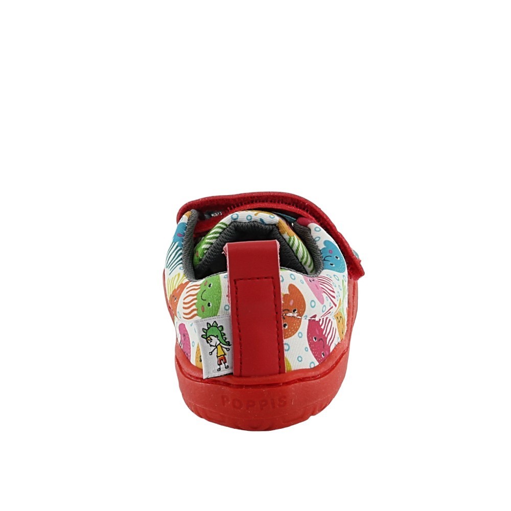Zapatillas Poppis New Poppas Medusa Mrojo_Mt