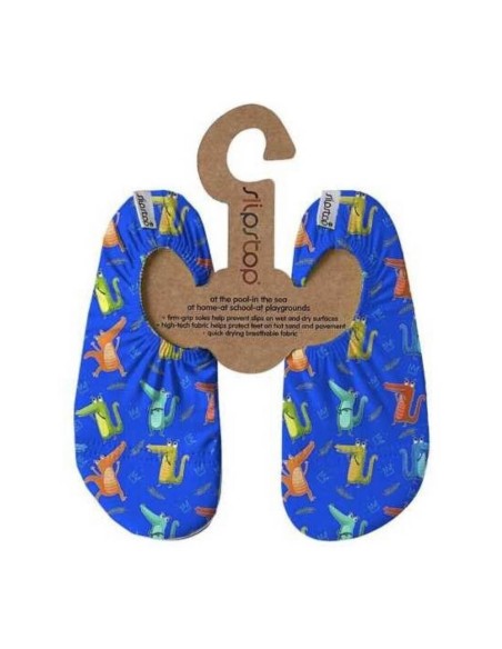 Escarpines respetuosos SlipStop Aligator Azul