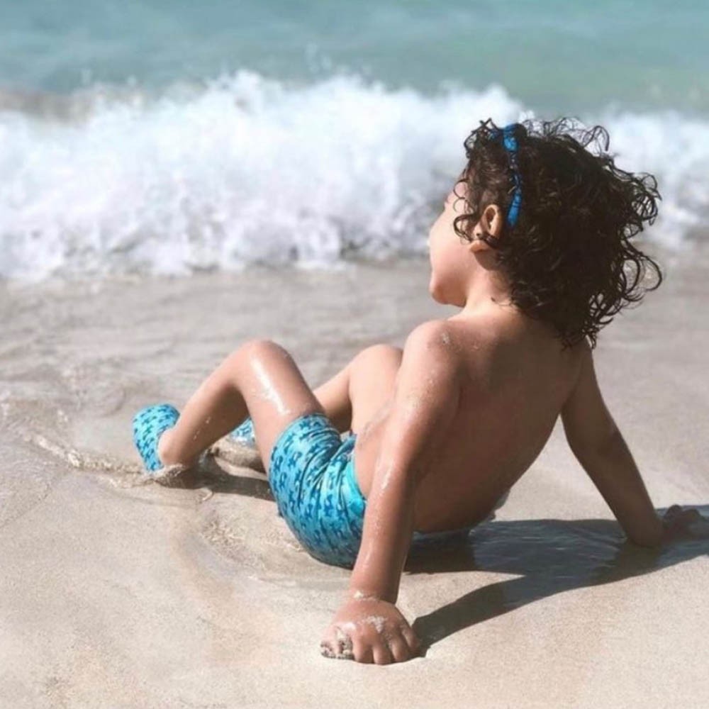 Escarpines respetuosos SlipStop Aligator Azul