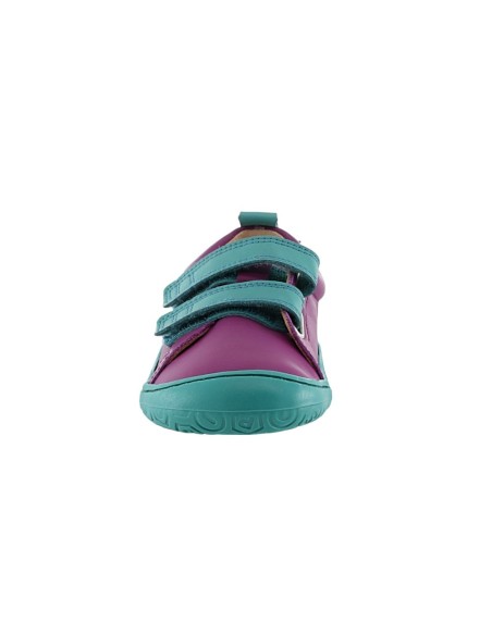 Zapatos respetuosos Poppis Nono Piel Bouganville Fucsia