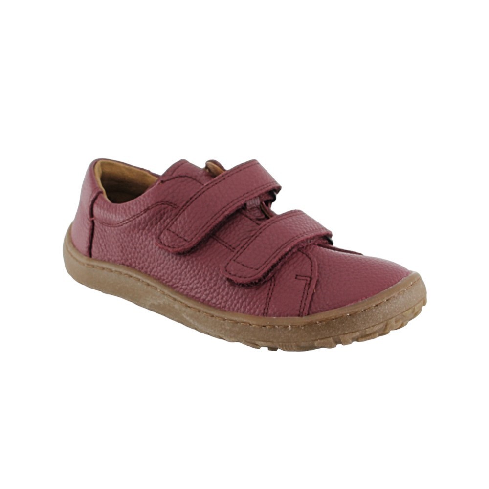 Calzado barefoot Froddo D-Velcro Granate