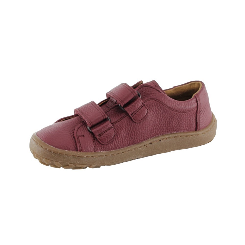 Calzado barefoot Froddo D-Velcro Granate