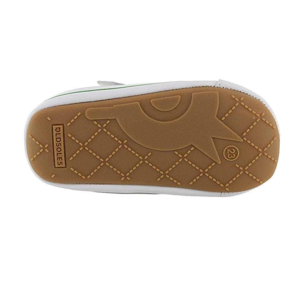 Calzado respetuoso Old Soles Meshy Blanco-Verde