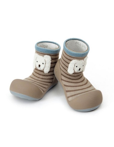 Calcetinas Attipas Big Ears Rabbit Beige