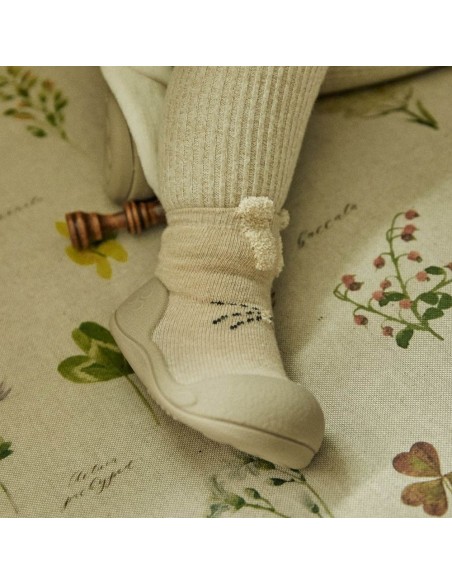 Calcetinas Attipas Rabbit Beige