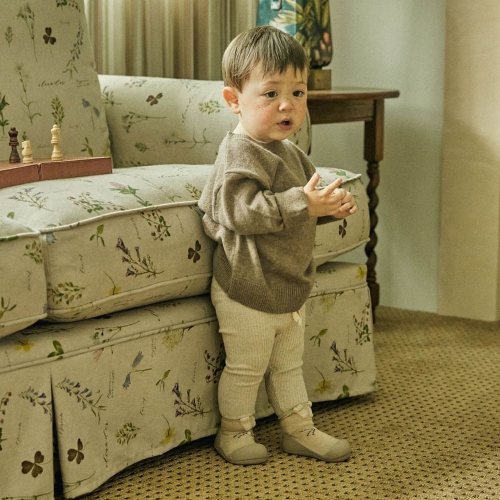 Calcetinas Attipas Rabbit Beige